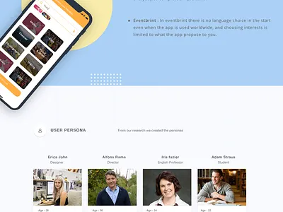 Flock User persona ar persona personas product profile research ui user users ux