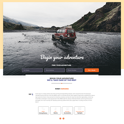 Adventure creative design design desktop graphic design interface prototype ui uiux ux wireframe design