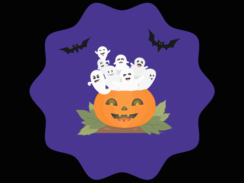 Halloween animation halloween illustration vector