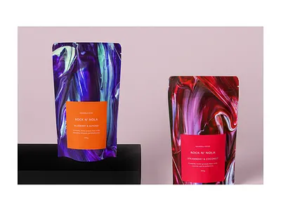Food Snack Pouch Packaging brand identity branding branding design food brand food branding packaging packaging design snack brand snack branding visual identity