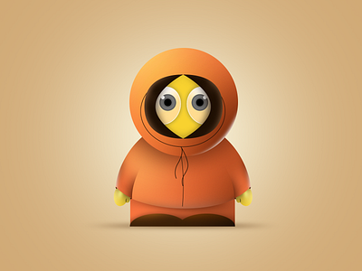 Kenny 3d 3dmodel cartoon cartoon character illustrator kenny south park vector