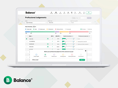 Educational Software Design concept ui ux