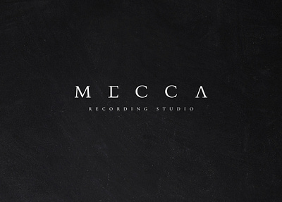 Mecca Recording Studio – Logo Design brand branding design identity logo logotype