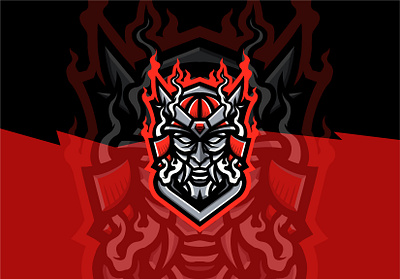 ronin samurai logo esports branding esport esportlogo gaming gaminglogo illustration logo mascot mascotlogo
