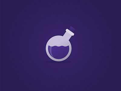 A mysterious potion adobe illustrator clean design digital art flat design halloween illustration illustrator minimal potion vector