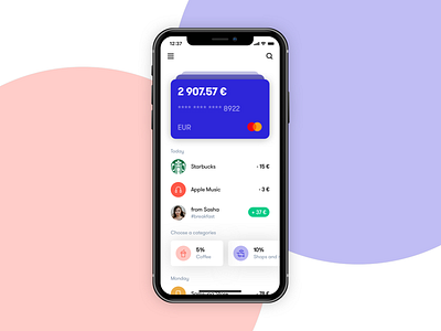 Bank UI app bhsad bhsadmad design iambritankastudent mad6