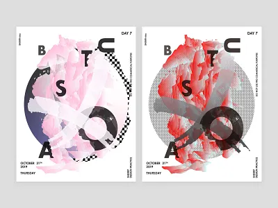 Poster design abstract illustrator poster poster a day poster design ps