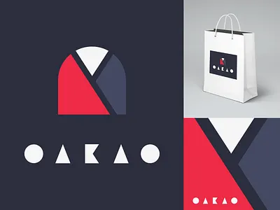 Daily Logo Challenge - Day 7 - Oakao Brandmark branding dailylogochallenge design freelance graphiste graphistol identité visuelle illustration logo logotype