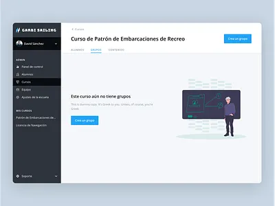 Empty State Dashboard dashboard empty state interface panel ui ux