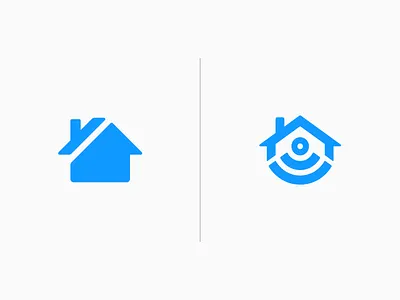 Smart House - Logo Exploration concept house icon letter logo logo design logodesign logotype mark minimal smart home smarthouse wi fi