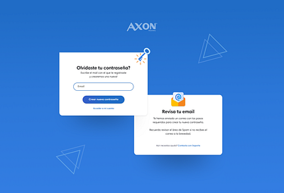 Login Axon coaching forget modal box modals password popup uidesign ux uxdesign