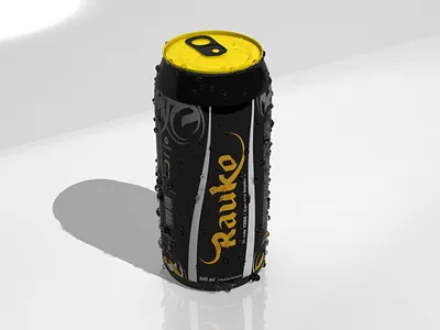 Render Can 3d branding design logo render