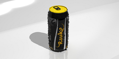 Render Can 3d branding design logo render