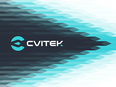 Cvitek artificial intelligence branding identity logo logotype mark software symbol tech technology typeface