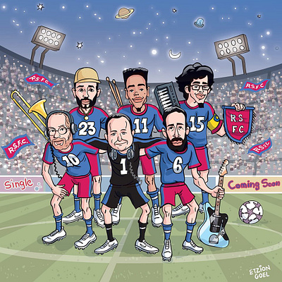 Champion League caricature champions league music soccer