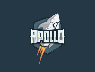 Apollo Ultimate Frisbee Team badge illustration logo sport team teamogo vector