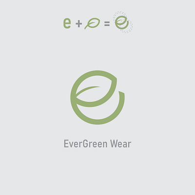 Evergreen Logo Design branding design flat graphic design logo minimal vector