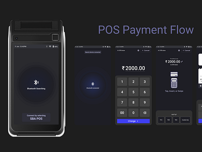 POS - Mobile payment terminal ui