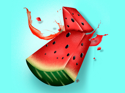 Inktober Day 31 - Ripe colors illustration illustration art inktober inktober2019 inktoberday31 photoshop