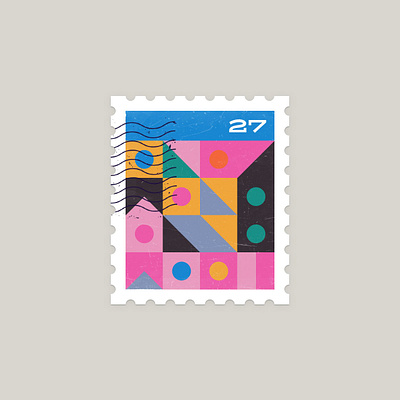 Generative Stamps art bot generative geometric geometry stamp twitter