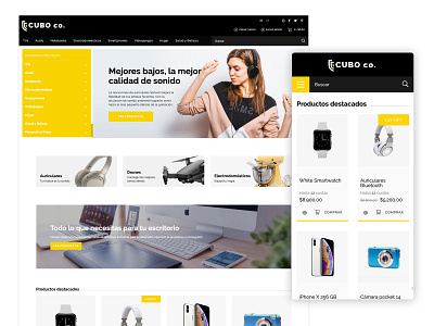 Cubo - Tiendanube cubo design instatheme layouts nuvemshop theme themes tiendanube ui ux