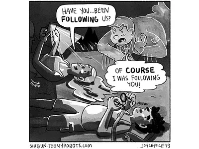 Day 26 - Dark black and white cartoon comic comics digital digital art illustration inktober procreate young adult