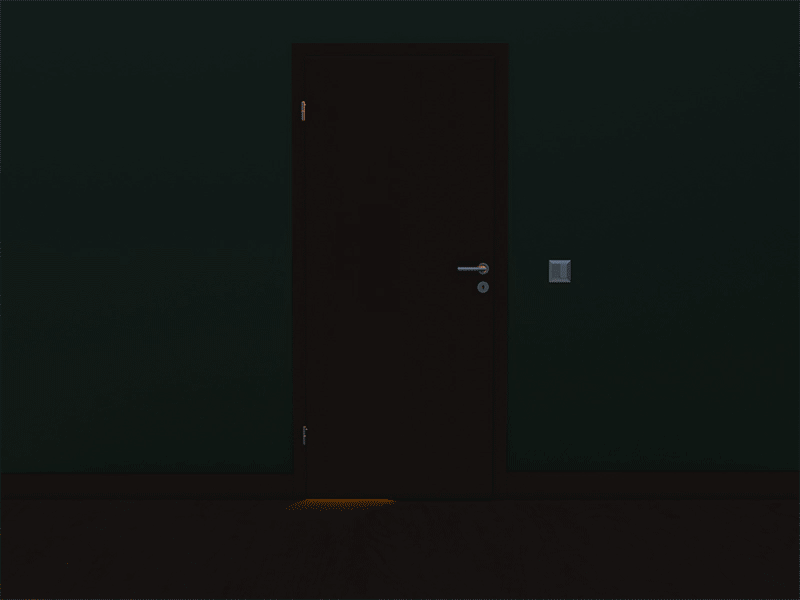 Happy Halloween! 3d 3d animation animation blender design door doorway halloween halloween design illustration motion motion design pumpkin pumpkins room