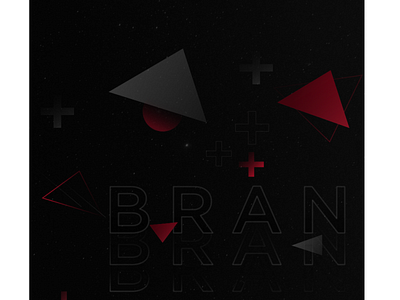 Brand banner Agency Space app branding design flat illustration illustrator logo minimal vector web
