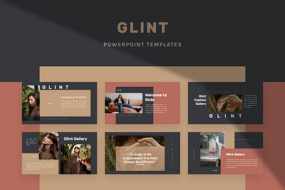 FLOREZ Powerpoint Template deck fashion glint google slide keynote layout pitch powerpoint ppt pptx presentation slide template