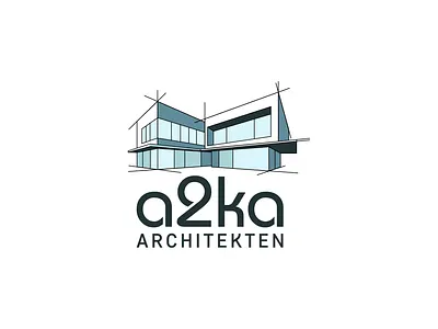 a2ka architekten architecture branding creative design graphic graphicdesign house illustration illustrator logo logodesign vector