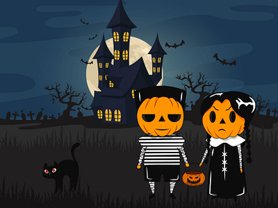 Addams Family dribbbleweeklywarmup