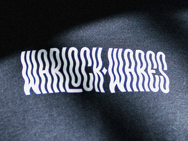 WW Logo Tee custom type logo logotype tee shirt type wavy