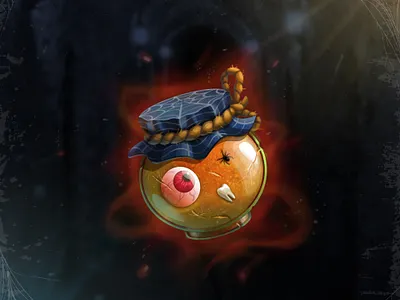 Canned Pumpkins Found in Witch's Cellar 🎃 2d art digital illustration game art game asset game icon icon design illustration