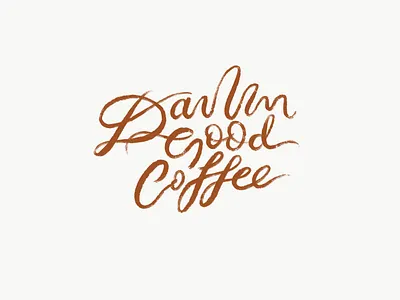 DGC coffee coffee shop hand lettering lettering typography