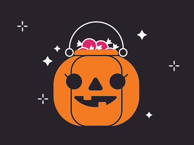 Trick or Treat illustration vector