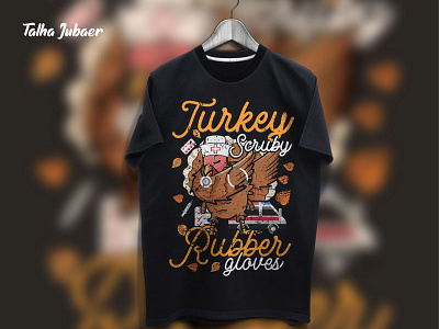 Thanks Giving Shirt- Turkey Scrubby Rubber Gloves Two shirtdesign thanks giving thanks giving shirt thanksgiving thanksgiving day tshirt tshirt art tshirt design tshirtdesign tshirts