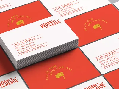 All in One // One for All boulder business cards colorado flag hardware home improvement independent logo design monochromatic plumbing team spirit