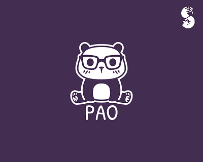 Pao Logo bear cute cute animal logo nature nerdy panda