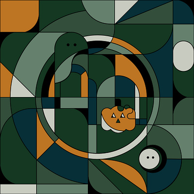 HALLOWEEN design flat illustration illustrator vector