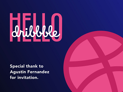 Hello Dribbble