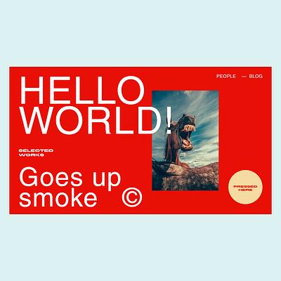 Helvetica never die — Case Study artdirection case study concept daily helloworld helvetica interaction userexperience