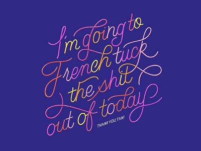 Queer Eye design illustration lettering procreate typography