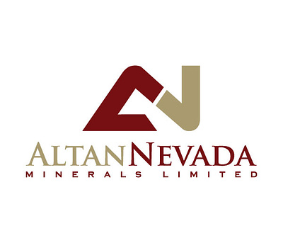 Altan Nevada branding design logo minerals vector