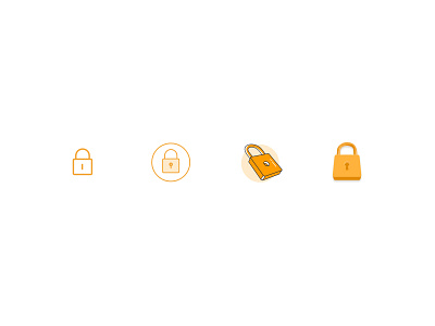 padlock icon line padlock security