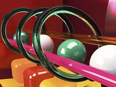 UNTITL3D 3d 3d art abstract abstract art abstract design abstraction adobe dimension ball design dimension gold illustration shape