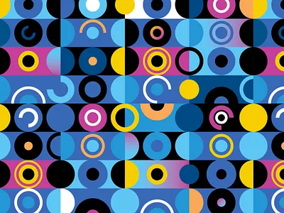 Pattern for Doka Game black blue brand brand design brand identity branding branding design design gladkovcompany identity illustration pattern pattern art pattern design patterns purple vector yellow