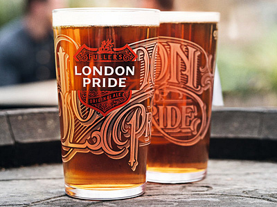 London Pride hand lettering london pride schmetzer typography wordmark