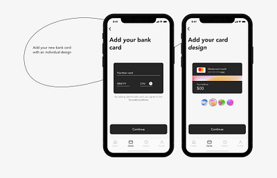 Banking app/Add your bank card app branding design illustration logo minimal typography ui ux vector