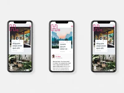 H Comms App - Concept branding concept design digital digital design graphic design logo mobile mobile app mobile ui ui ux vector web design website
