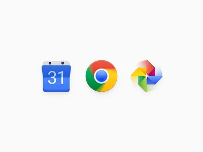 Google Icons album calendar chrome google album google calendar google chrome google icon mac icon macos icon osx icon operating system icon os icon realistic icon app icon sandor skeu icon skeuomorph icon skeuomorphism icon smartisan user interface icon ui icon gui windmill